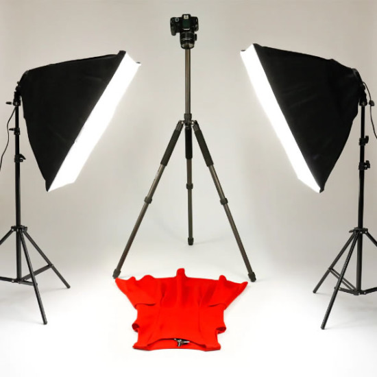50 X 70CM 5BULBS - Photography Softbox Lighting Kits 50x70CM Professional Continuous Light System For Photo Studio Equipment Bulbs Included